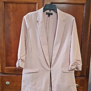INC International Concepts Women's Blazer in Light Pink
